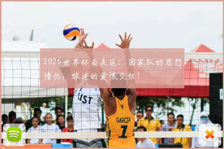 2026世界杯南美区：国家队的恩怨情仇，球迷的爱恨交织！